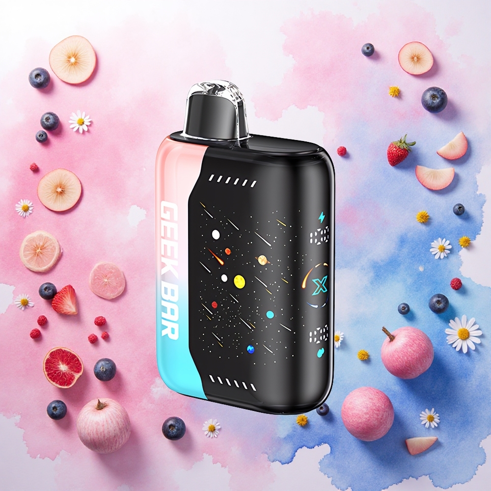 GEEK BAR Pulse X 42K Puffs Edição Meteoro Rosa  Azul atacado brasileiro