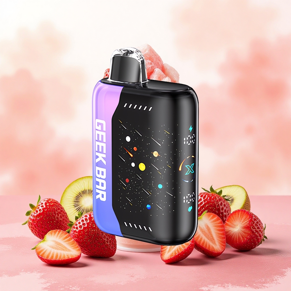 GEEK BAR Pulse X 42K Puffs Meteor Edition Morango Kiwi Gelo atacado brasileiro