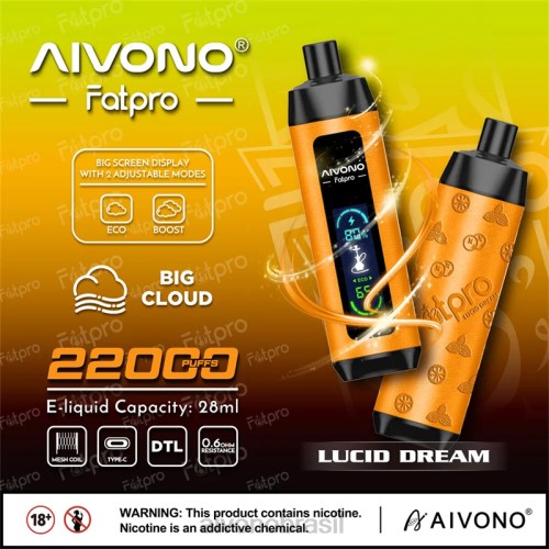 Aivono Fatpro 22.000 sonho lúcido 086J7 - Aivono Vape Brasil