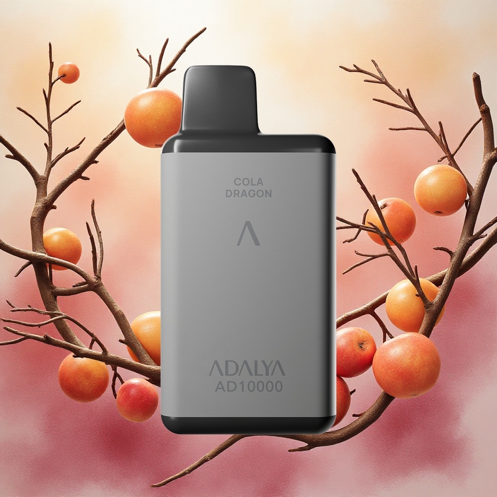 Adalya AD 10000 Puffs Descartável Vape English Lord - 14 ml de Líquido, Recarregável USB-C, Atacado Brasileiro
