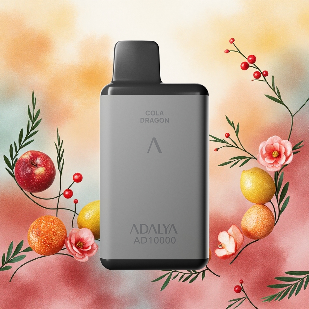 Adalya AD 10000 Puffs Vape Descartável Hawaii - 14 ml de Líquido, 650 mAh, USB-C Recarregável, Atacado Brasileiro