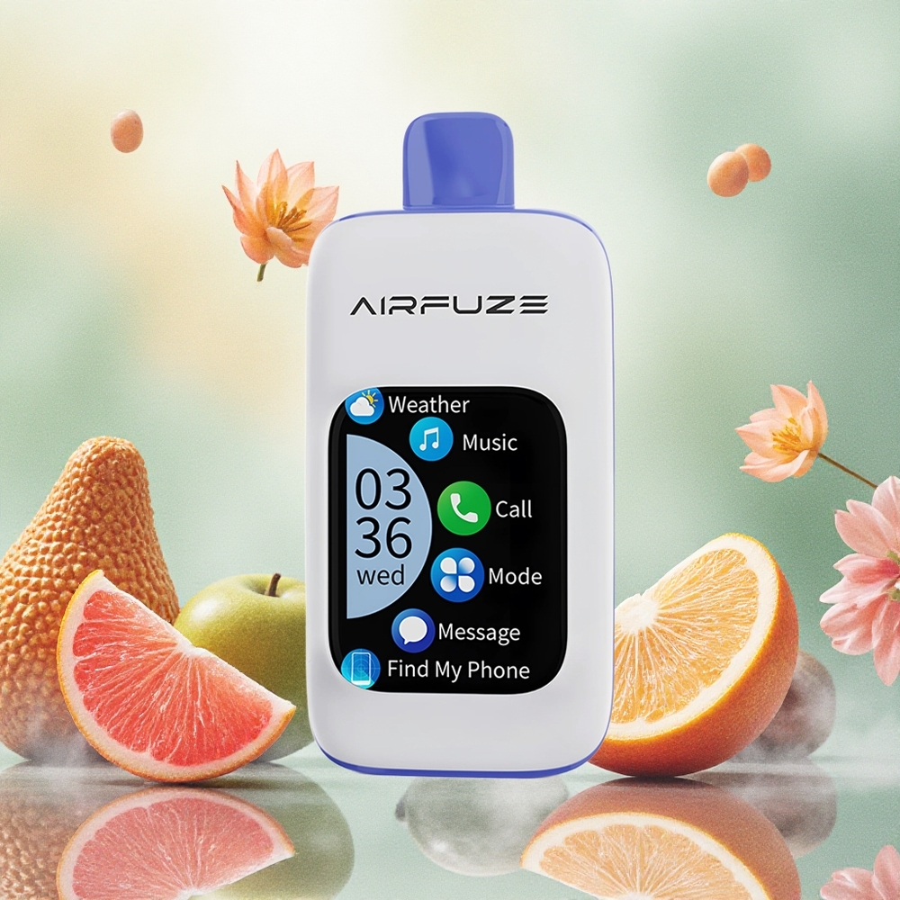 AirFuze Smart Pro 40000 Puffs Vape Descartável Menta Miami com Bateria Recarregável 900mAh e 20ML - Atacado Brasileiro