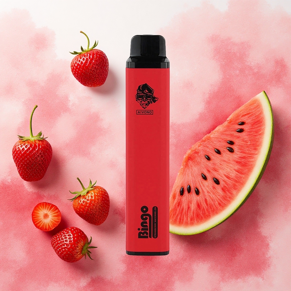 Aivono Aim Bingo 4000 Puffs Vape Descartável Morango Melancia 10mL 1000mAh atacado brasileiro