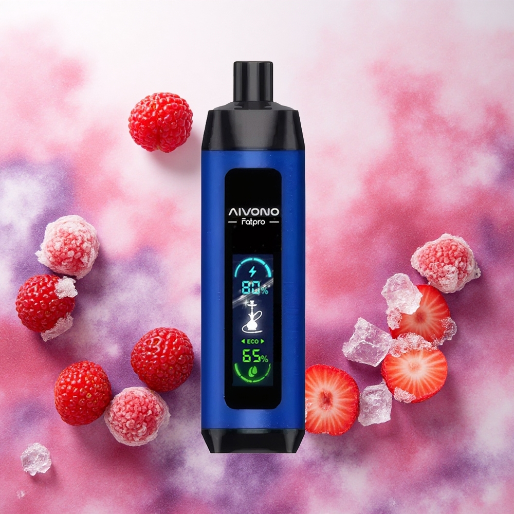 Aivono Aim Fatpro 22000 Puffs Vape Descartável Fruta Silvestre Gelo 28ml Recarregável atacado brasileiro