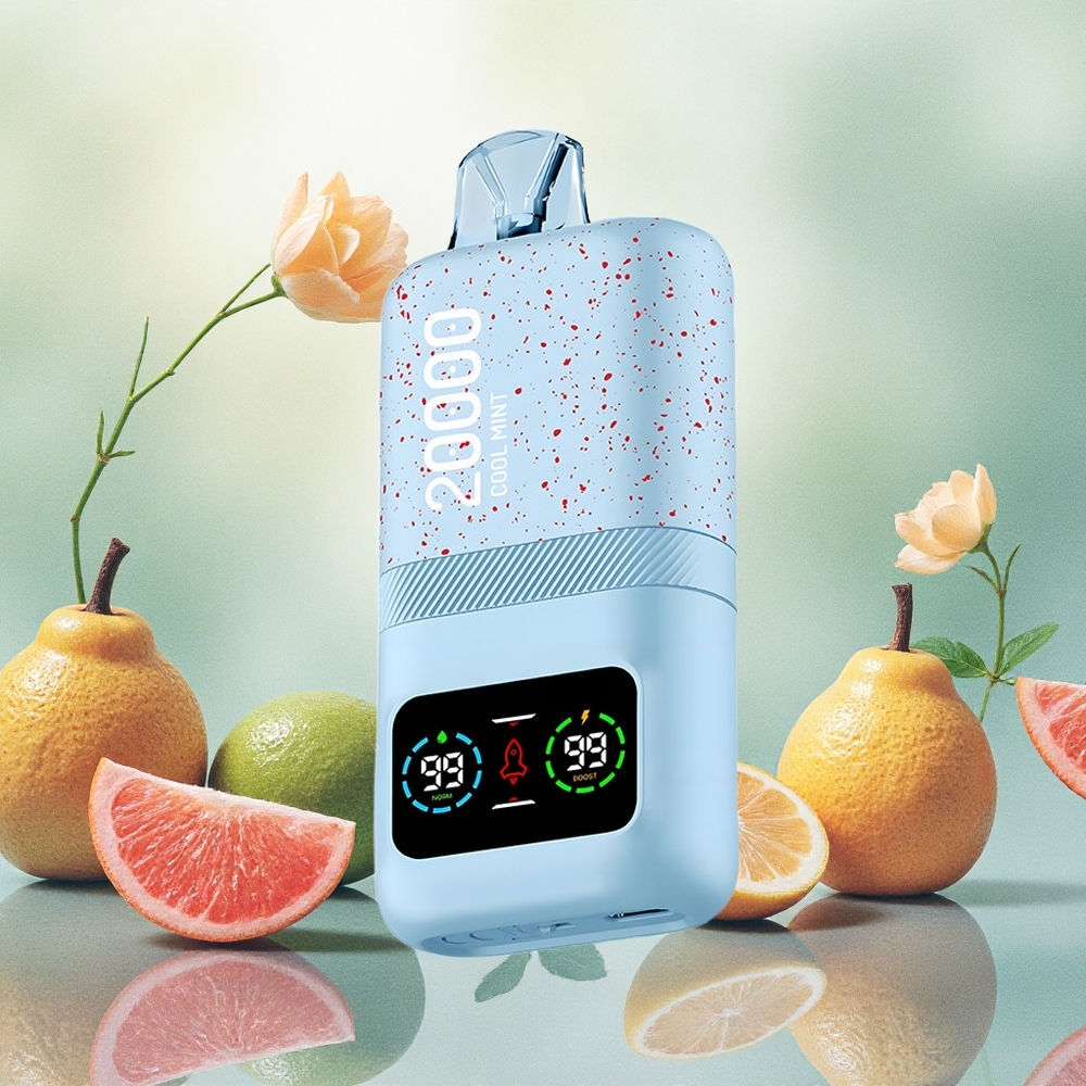 Aivono AIM MAGIC 20000 Puffs Vape Descartável Menta Refrescante com 26ml de E-líquido e Atacado Brasileiro