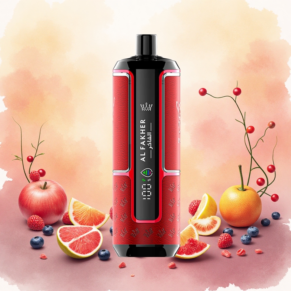 Al Fakher Crown Bar 15K Hypermax Descartável Vape Kit Hubba 22ml 600mAh 6mg/ml DTL atacado brasileiro