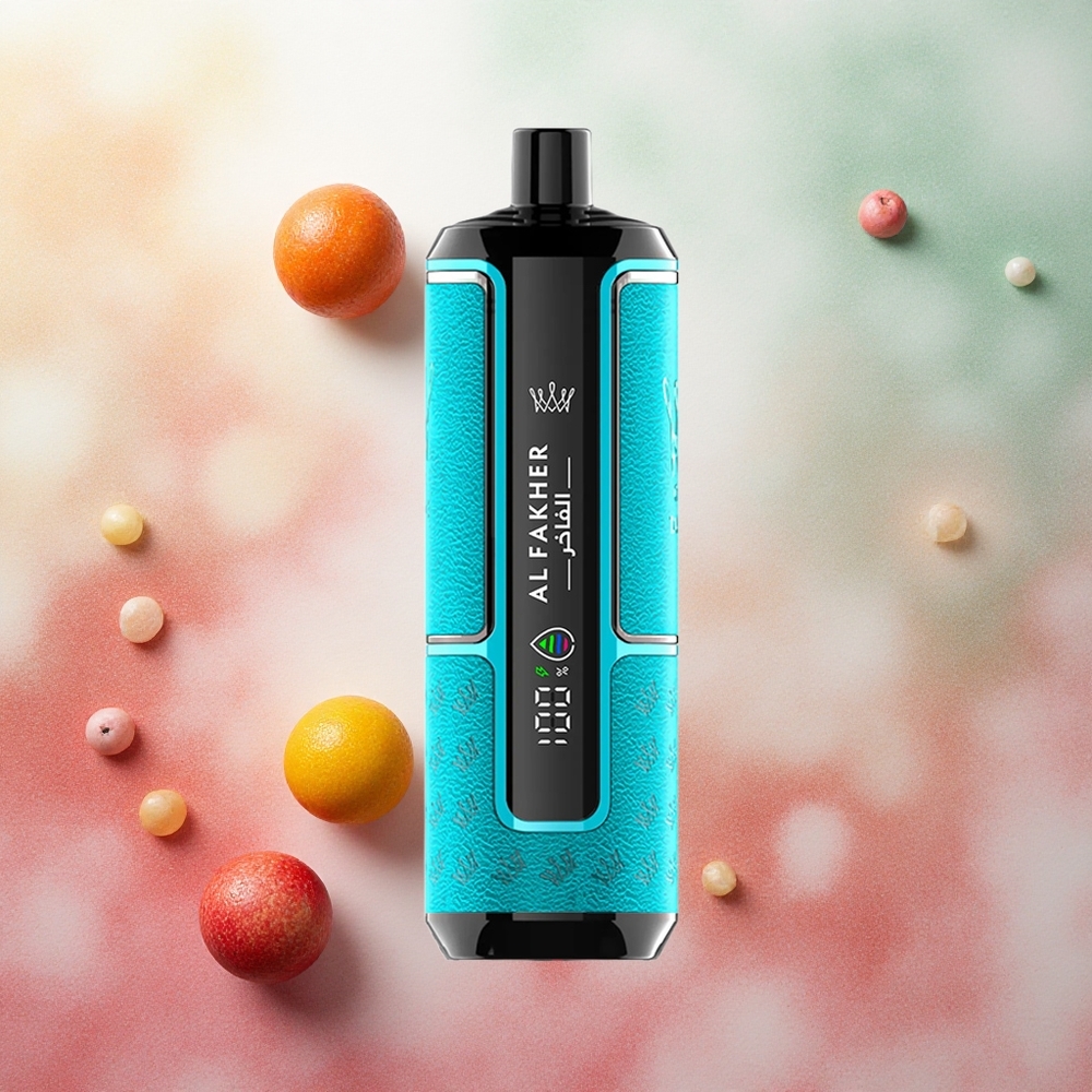 Al Fakher Crown Bar 15K Hypermax Kit Descartável Goma Hortelã 22ml 15.000 Puffs atacado brasileiro