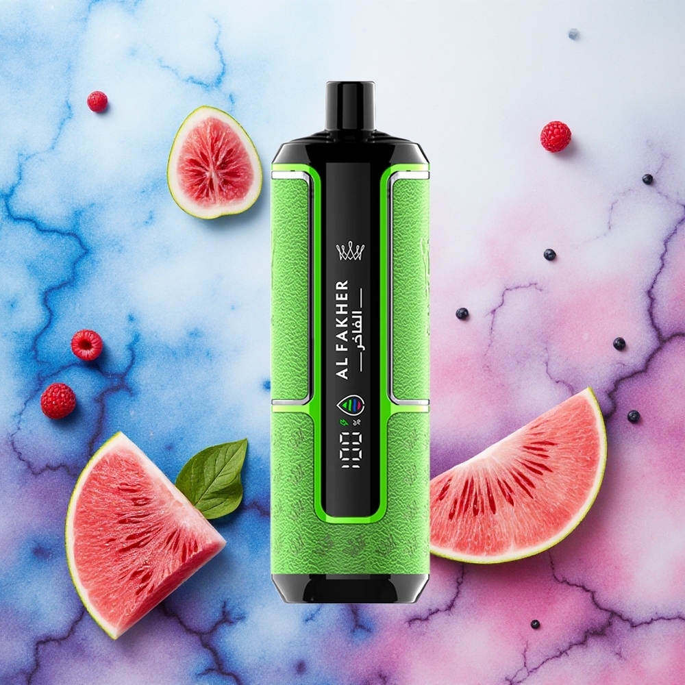Al Fakher Crown Bar 15K Hypermax Vape Descartável Kit Mirtilo Limonada com 22ml e 15.000 Puffs - atacado brasileiro
