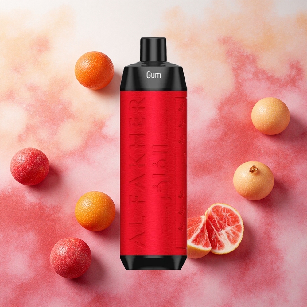 Al Fakher Crown Bar 8000 Cristal Descartável Sabor Chiclete com 18ml de Líquido e Atacado Brasileiro