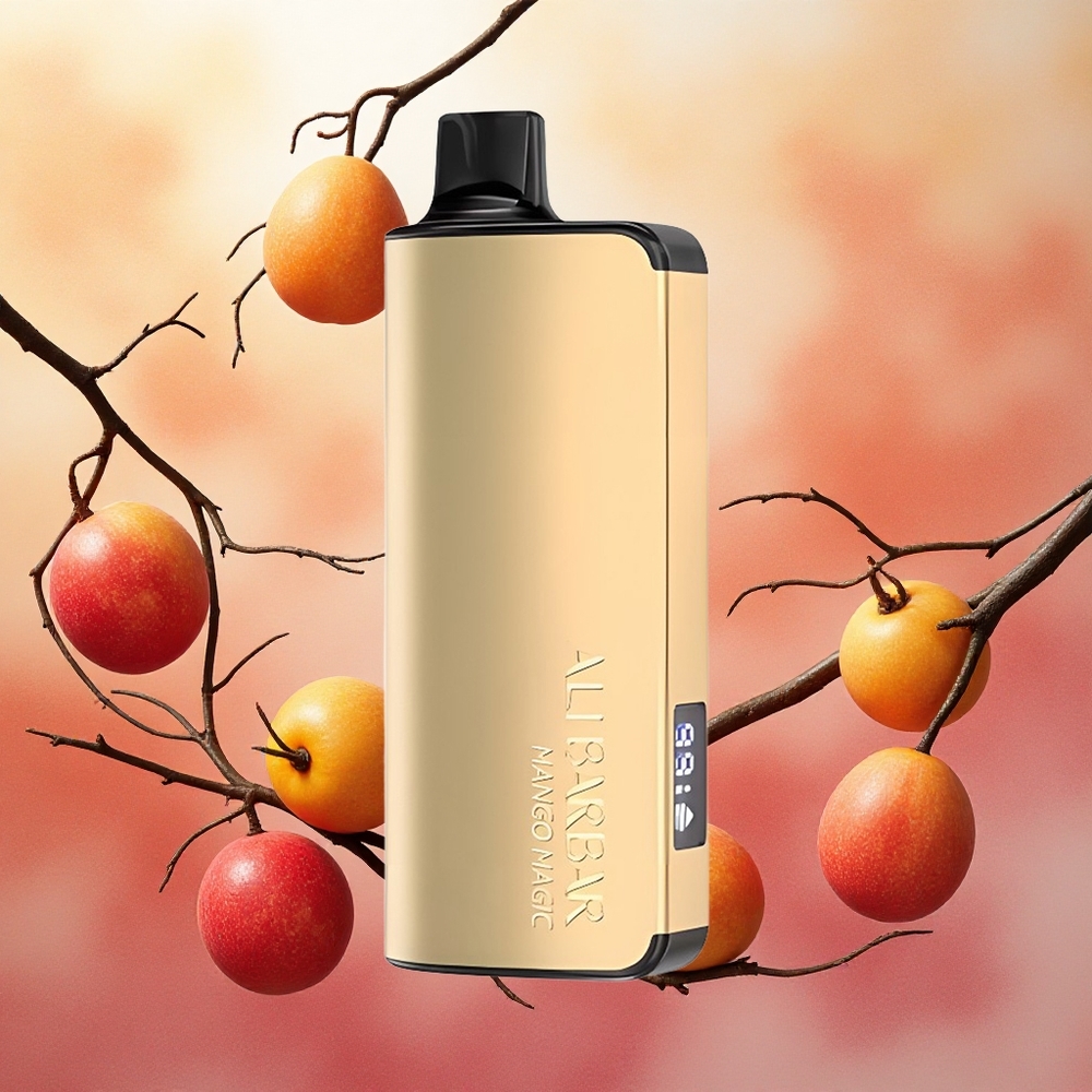 Alibarbar Ingot 9000 Puffs Vape Descartável Magia da Manga com 22ml de Líquido e 2350mah atacado brasileiro