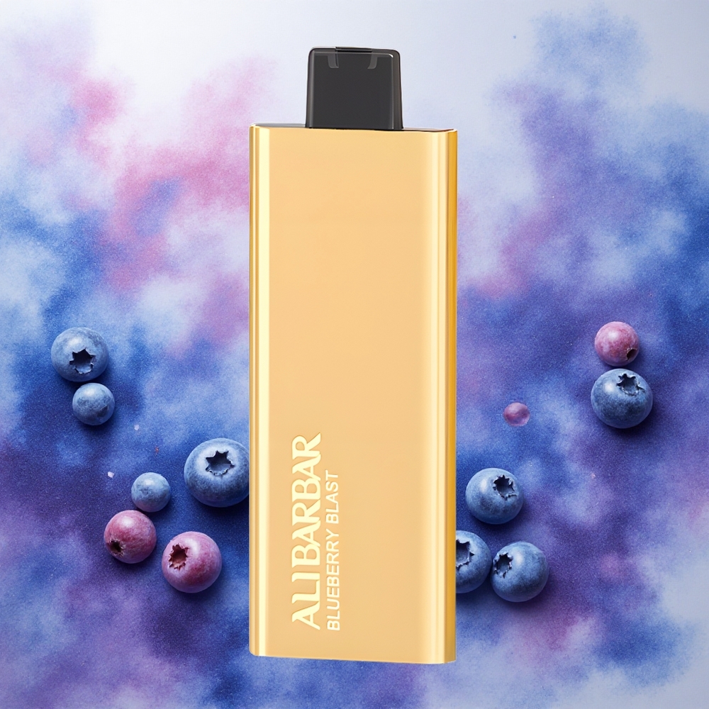 Alibarbar Pandora 7000 Puffs Vape Descartável Explosão de Mirtilo 17ml atacado brasileiro