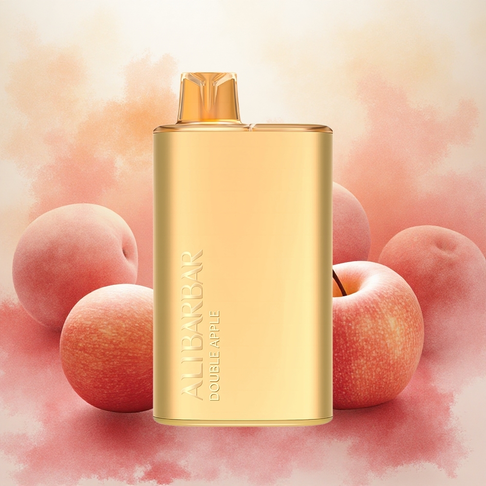 Alibarbar Rich 8000 Puffs Descartável Maçã Dupla atacado brasileiro com 20ml e 8000 Caladas