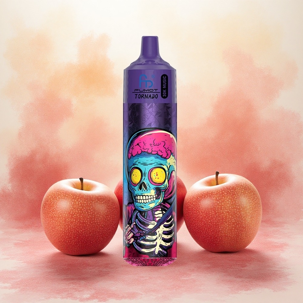 Fumot RandM Tornado 30000 Puffs Triple Maçã 30mL Recarregável 600mAh atacado brasileiro