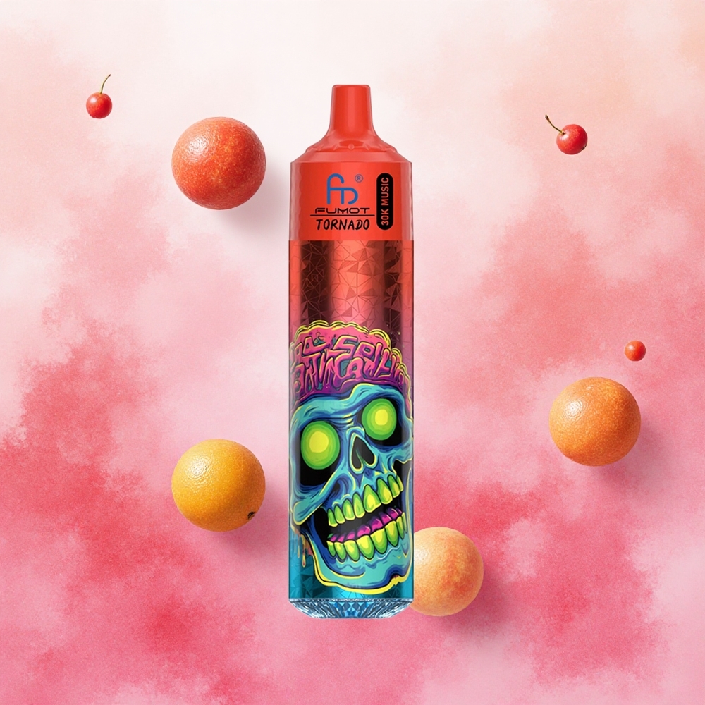 Fumot RandM Tornado 30000 Puffs Vape Descartável Limão Rosa 30mL 2% 5% Nicotina Nicotina atacado brasileiro