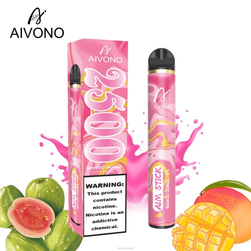 Aivono AIM STICK 2500 manga goiaba 086J146 - Aivono Brasil