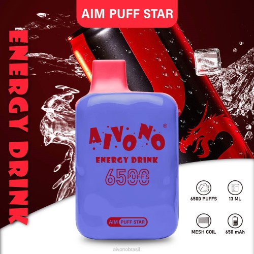 Aivono AIM PUFF STAR 6500 bebida energética 086J293 - Aivono Vape