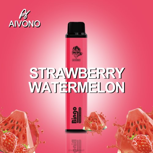 Aivono AIM BINGO 4000 melancia morango 086J133 - Aivono Vape