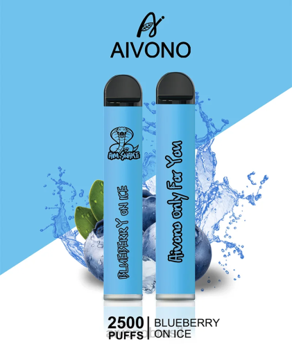Aivono AIM SNAKE 2500 mirtilo no gelo 086J299 - Aivono Vape Brasil
