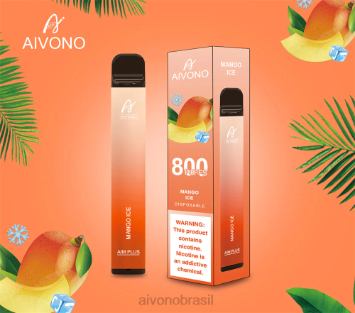 Aivono AIM PLUS 800 gelo de manga 086J184 - Vape Aivono Brasil