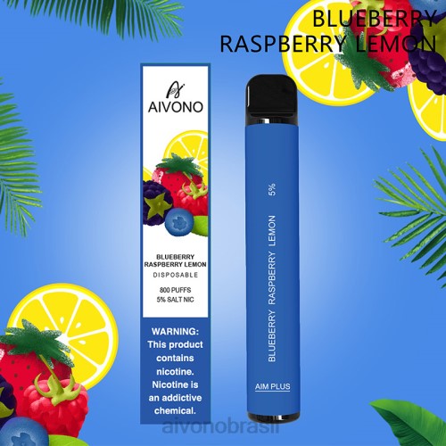 Aivono AIM PLUS 800 mirtilo framboesa limão 086J173 - Aivono Vape