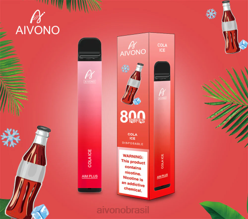 Aivono AIM PLUS 800 refrigerante de cola 086J176 - Vape Aivono Brasil