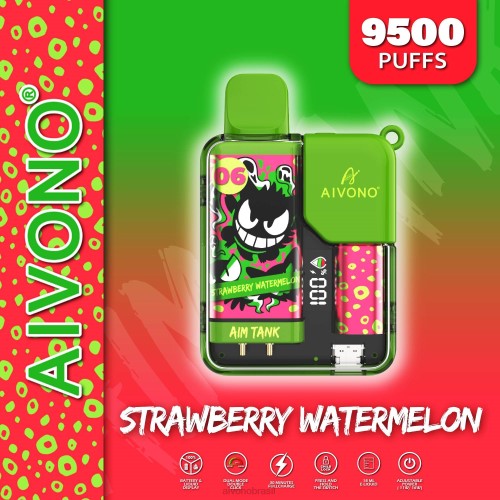 Aivono AIM TANK 9500 melancia morango 086J46 - Aivono Brasil